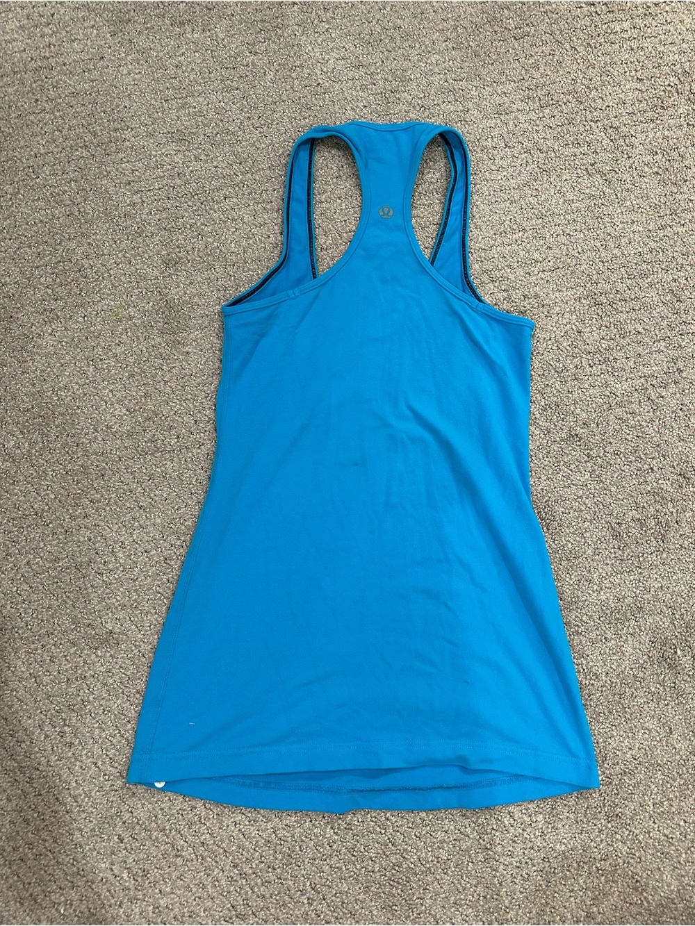 lululemon athletica Bright Blue Racerback Tank